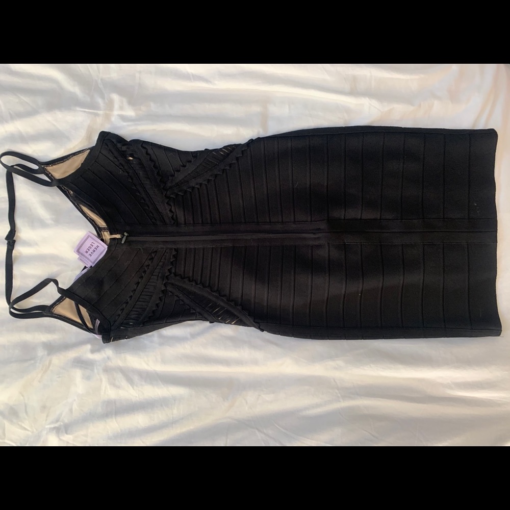 EUC Herve Leger bandage dress.